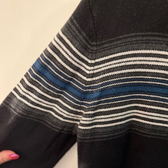 Harley Davidson Women's Knit Jumper Cotton Roll Neck Sweater Grey XL - Picture 6 of 10